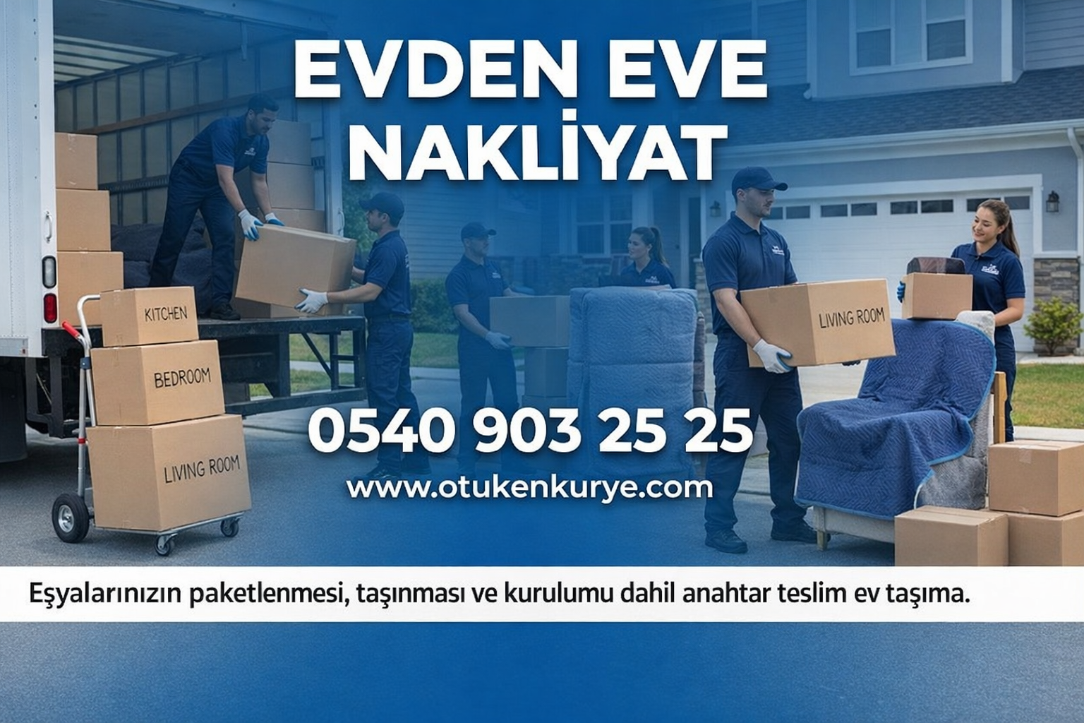 Evden Eve Nakliyat - Motor Kuryen